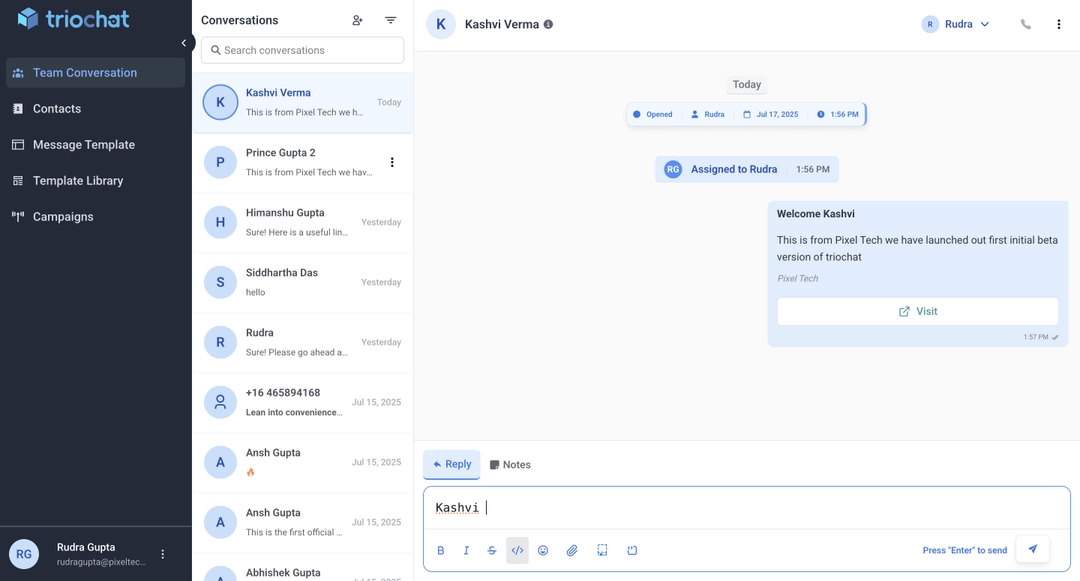 chat features