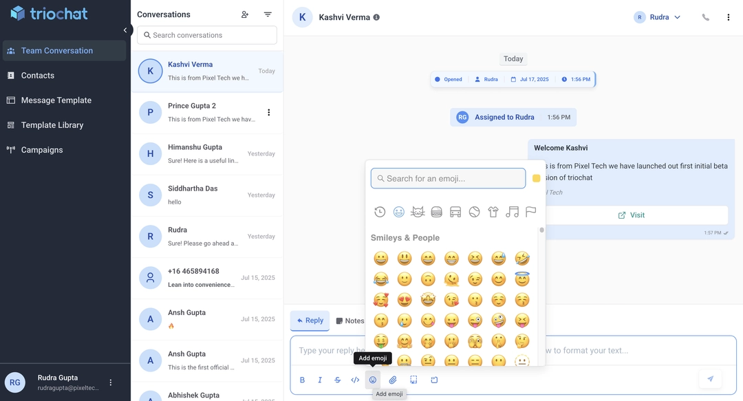 chat features