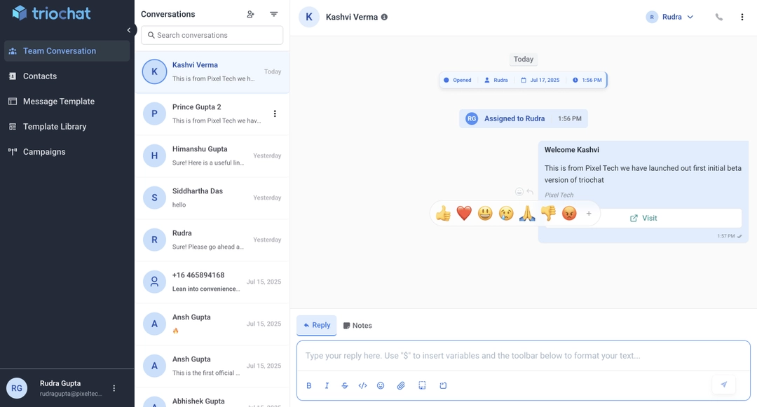 chat features