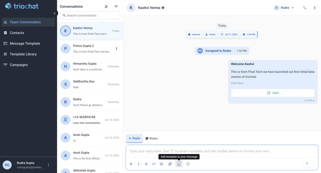 chat features