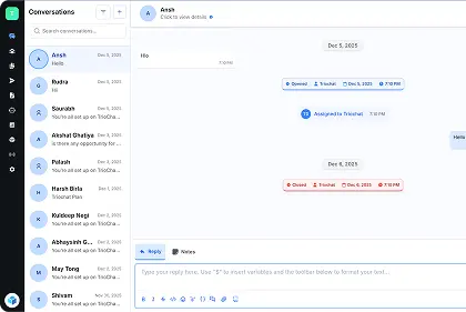 triochat.io WhatsApp Automation