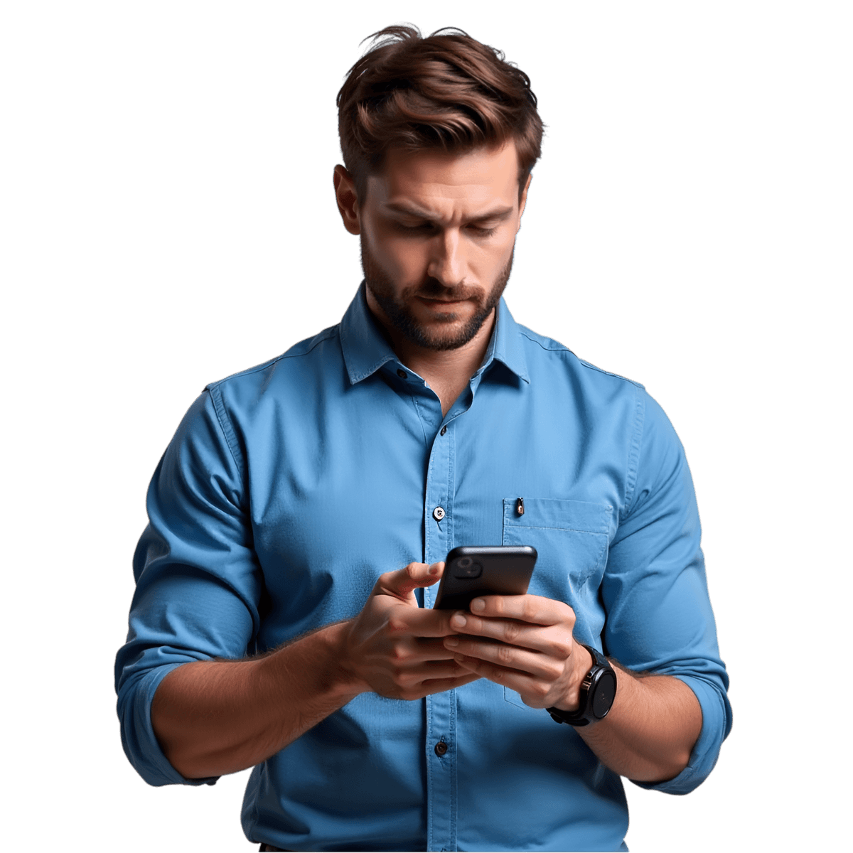 Trio Chat WhatsApp Broadcast preview