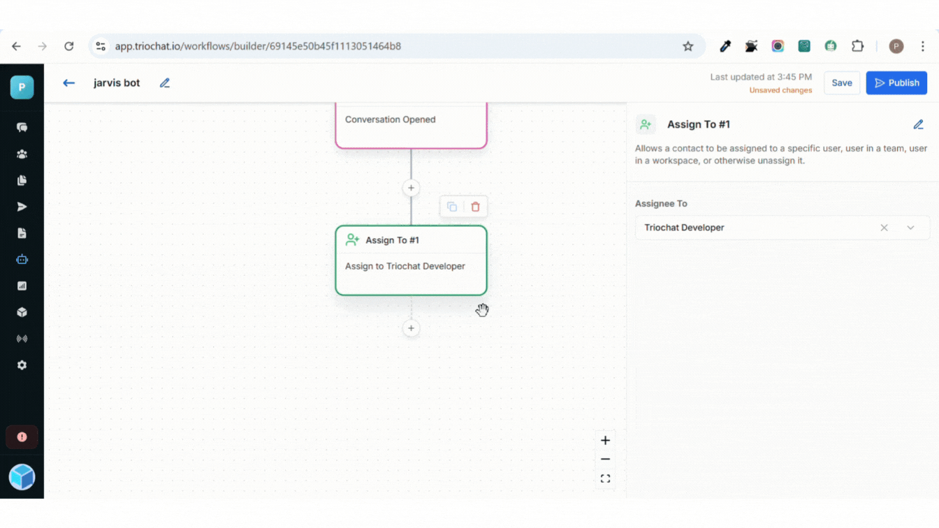 update contact field