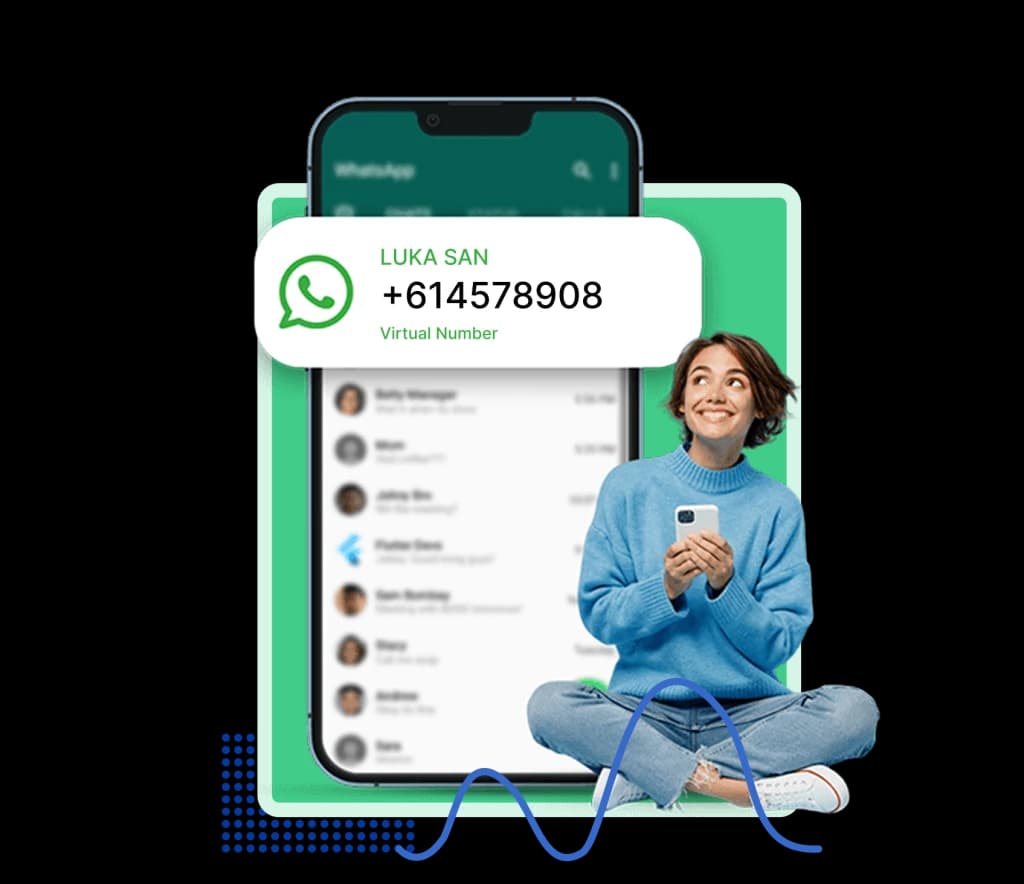 Get Your Virtual Number in Seconds - triochat.io WhatsApp automation