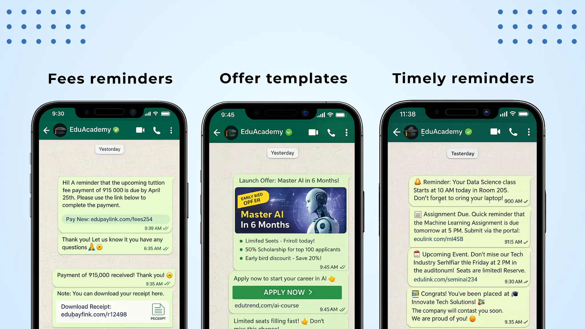 triochat.io help education and edtech industry