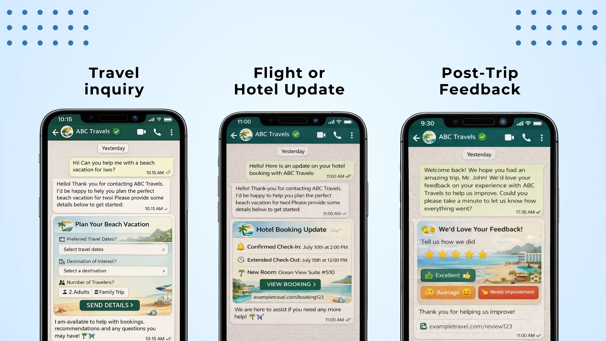 triochat.io help travel and tourism